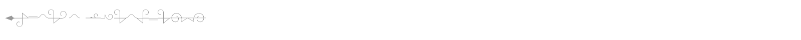 Alianza Ornaments font preview